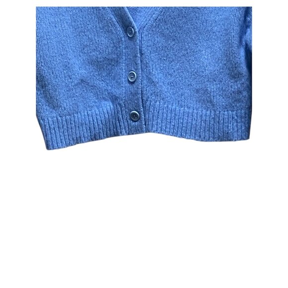 Aritzia Sunday Best Crop Cardigan Blue Size 2XS - Picture 7 of 12